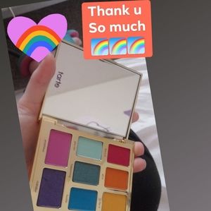 I got this 🌈Tarte rainbow palette 🌈 THANK U 🌈